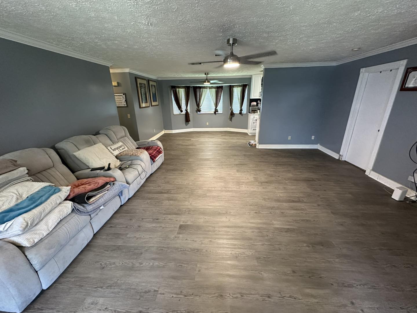 LVP flooring installation